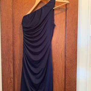 Beautiful navy blue cocktail dress